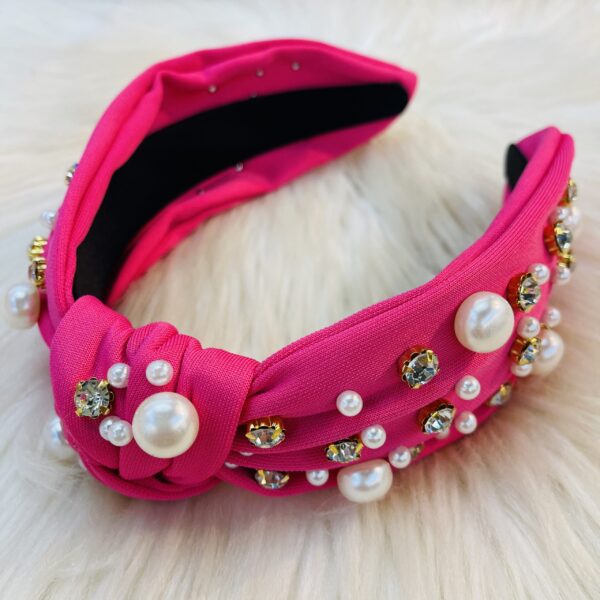 Pearl Rhinestone Headbands