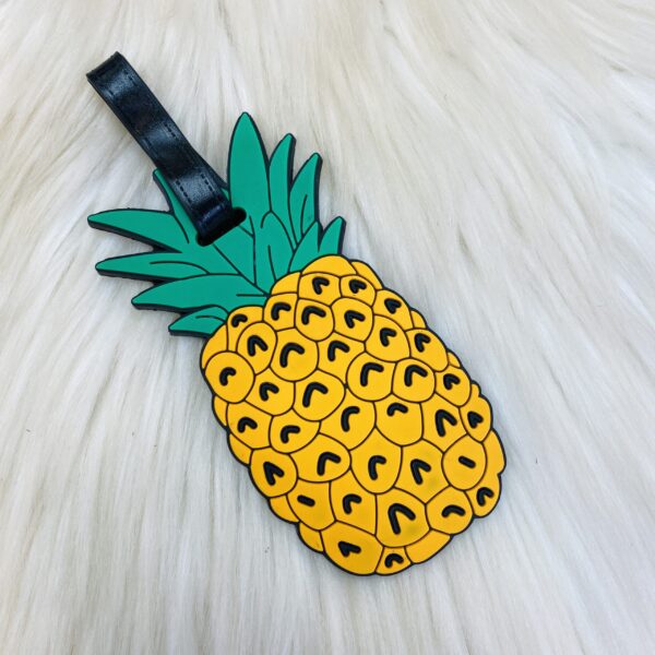 Pineapple Luggage Tags