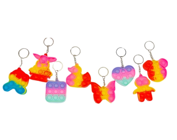 Keychain Pop Toys 24PCS