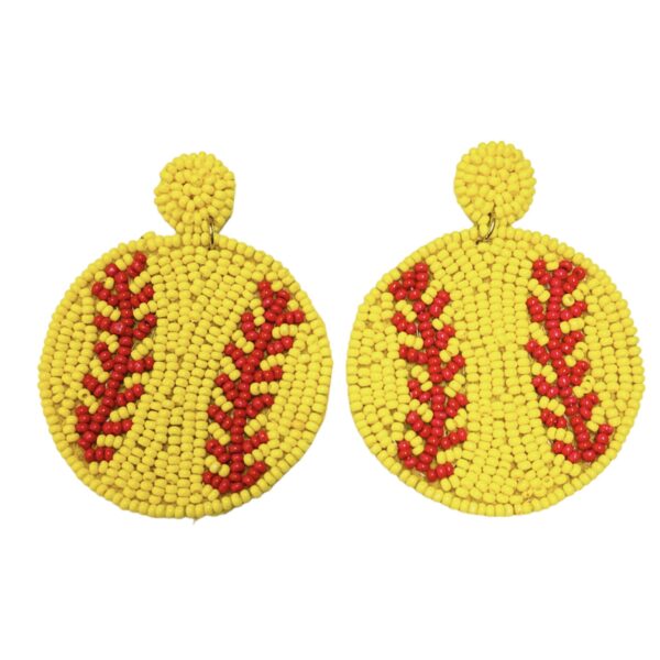 Gameday Beaded Earrings