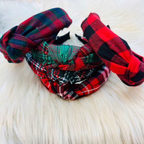 Plaid Headbands