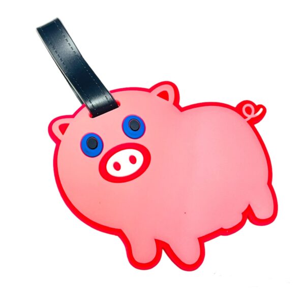 Pig  Luggage Tag