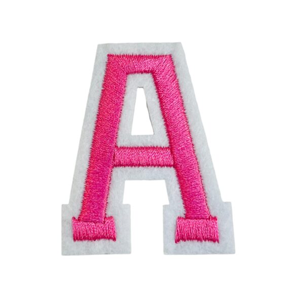 Hot Pink Iron On Patches