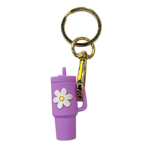 Daisy Tumbler Keychain